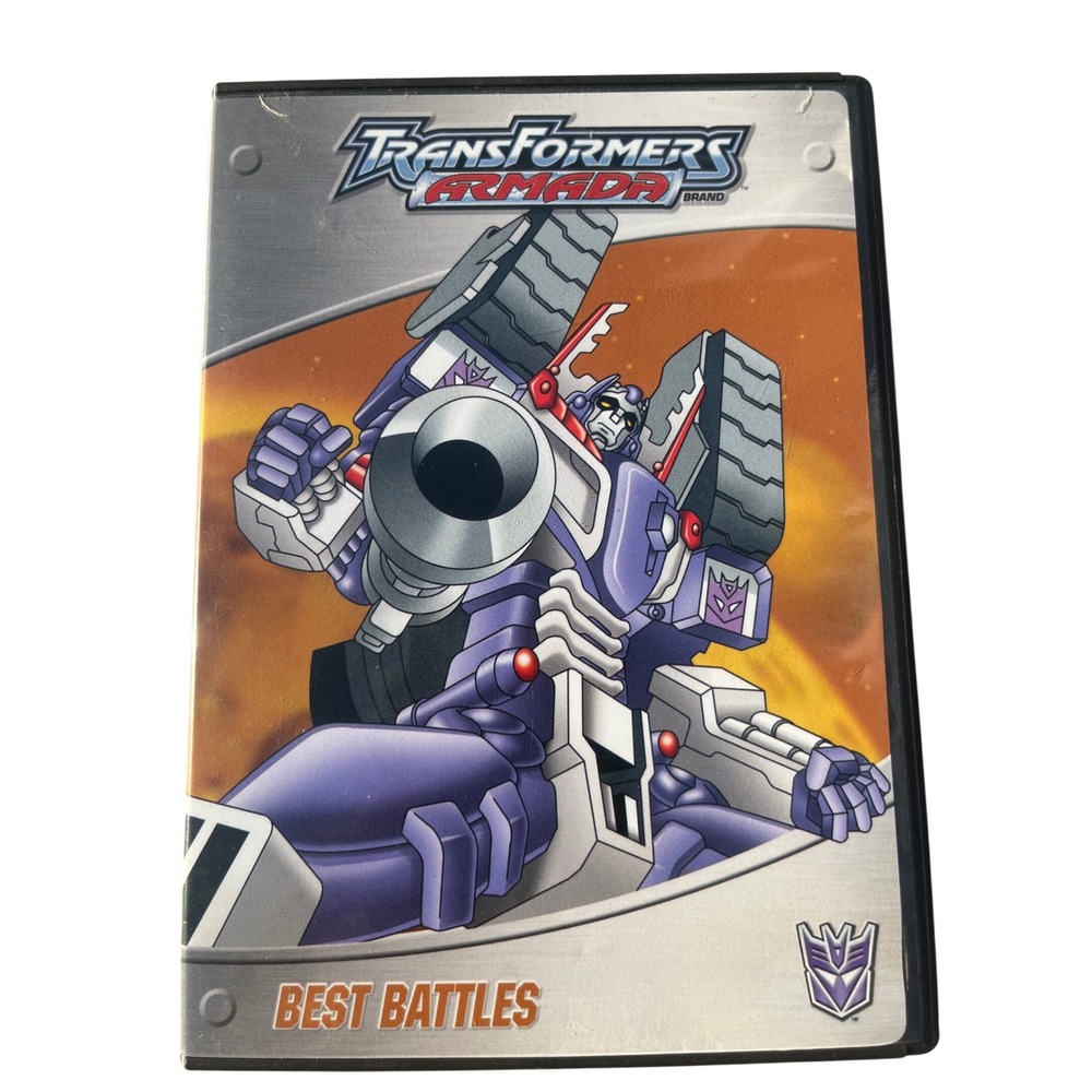 Transformers Armada‎ Best Battles DVD 2003 Rhino Home Video DV-8157 4 Episodes